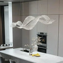 Ljojo Luxury Crystal Chandelier - Modern Minimalist Design for Dining Table, Bar, and Desk