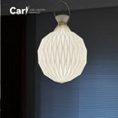 Retro Origami Pleated Chandelier for Children's Room by Ljojo