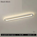 Ljojo Long Strip LED Ceiling Light for Bedroom Living Rooms Study Lighting