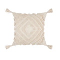 Boho Velvet Embroidery Cushion Cover by Ljojo