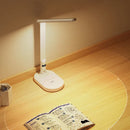 Ljojo LED Desk Lamp 3 Levels Dimmable Touch Night Light USB Rechargeable Foldable Table Lamp