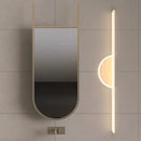 Ljojo LED Long Wall Lamp: Minimalist Nordic Design for Bedroom, Study & Bathroom Lighting