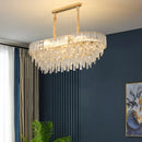 French High-end LED Crystal Chandeliers - Luxury Pendant Lights for Home Decor by Ljojo