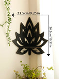 Ljojo™ Lotus Floating Wall Shelf Ledge Crystal Display Home Decor.