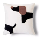 Embroidered Dog Pillowcase by Ljojo: Modern & Cute Sofa Decor