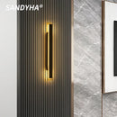 LED Wall Light Fixture for Bedroom Living Room by Ljojo - Modern Simple Strip Design