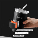 Ljojo 500ml Stainless Steel Thermal Coffee Mug Insulated Water Cup Double Wall Drinkware