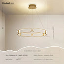 Ljojo Living Room Chandelier Light Luxury Nordic Style Lamp Creative Modern Simple Dining Room Lamp Bedroom Lamp