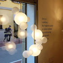 Nordic Glass Bubble LED Ceiling Chandelier Modern Dining Room Pendant Lighting by Ljojo