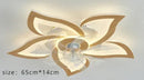 Ljojo Luxury Modern Ceiling Fan Lamp for Living & Dining Room