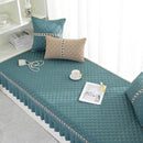 Ljojo Linen Quilted Bay Window Mat - Sofa Cushion & Kang Mat 2025
