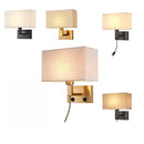 Wall Lamps Wabi-sabi Modern LED Chandeliers for Home Decoration Study Villa Hotel Bedside by Ljojo