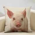 Animal Print Cushion 45x45cm for Sofa, Car Seat & Living Room Decor by Ljojo