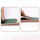 2026 Portable Knife Sharpening Stone - Aluminum Base Polishing Leather Strip - Kitchen Sharpening System by Ljojo