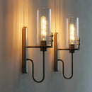 Nordic Style LED Wall Lamp Industrial Luxury Art Glass Sconce by Ljojo