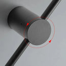 Linear LED Wall Lamp Modern Minimalist Gold White Sconce 100cm120cm for Bedroom Living Room