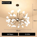Ljojo LED Firefly Pendant Light: Modern Romantic Hanging Light Fixture