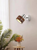 French Style Wood Wall Lamp Folding Arm Sconces for Home Decor Bedroom Lighting by Ljojo