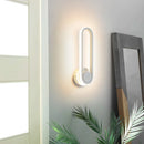 Ljojo LED Wall Sconce: Modern Indoor Bathroom Bedroom Light