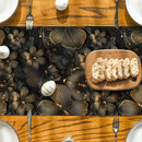 Ljojo 3D Effect Table Runner for Farmhouse Dining and Wedding Decor
