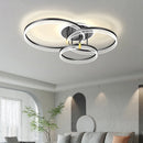 Ljojo Modern Acrylic Circle Chandelier Pendant Lights for Indoor Lighting Decor