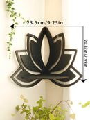 Ljojo™ Lotus Floating Wall Shelf Ledge Crystal Display Home Decor.