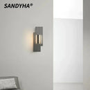 LED Wall Lamps Modern Acrylic Art Lights Warm White for Bedroom Living Room - SANDYHA Nordic by Ljojo