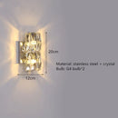 Crystal Hotel Light Headboard - Modern Minimalist Luxury Wall Ljojo
