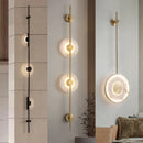 LED Long Pole Wall Lamp for Luxury Villa Home Decor by Ljojo