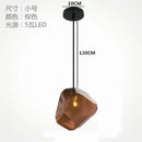 Ljojo Classic Iron/Glass Pendant Lights - Modern E27 Indoor Bedroom Decor Fixtures