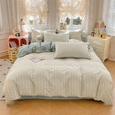 Ljojo 2025 Spring Summer Quilt Cover Set 13070 High-Count Cotton Bedding