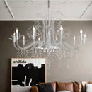 Retro Style LED Pendant Light Living Room Creative Designer Villa Staircase Iron Art Fixture by Ljojo