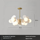 Nordic Colorful Living Room Chandelier Magic Bean Designer Modern Simple Light Luxury Ljojo