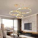 Pendant Light Fixture Modern Minimalist Circular Ring Design by Ljojo