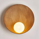 Japanese Style Shell Wall Light LED Indoor Lighting Bedroom Decor Ljojo Wall-mounted