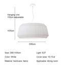 Nordic Simple Fabric Pendant Lights for Living Dining Room - Ljojo