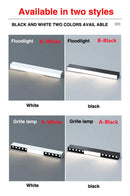 Ljojo Long Linear LED Ceiling Lamp for Minimalist Living Room, Bedroom, and Dining Room
