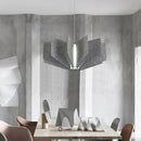 Modern Felt Led Pendant Lights Chandeliers for Living Dining Room by Ljojo