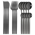 Ljojo 16-Piece Stainless Steel Cutlery Set Dinnerware Flatware Kitchen Tableware