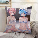 Ljojo Luxury Room Pillow Cover 45x45 Decorative Cushion Cases 50x50cm