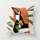 Ljojo Mid Century Geometry Abstract Pillow Case for Home Sofa Decor