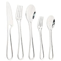 Gold Cutlery Set Stainless Steel Dinnerware Ljojo Tableware Party Kitchen Flatware