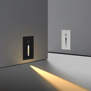 3W LED Stairs Light Wall Lamp Motion Sensor Night Light by Ljojo - Aluminum Foot Stairway Decor