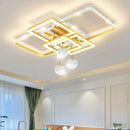 Modern Metal Acrylic LED Ceiling Pendant Lamp for Dining Living Home Decor by Ljojo