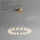 Nordic Simple Ball Led Dining Chandelier for Living Room Kitchen Bedroom by Ljojo