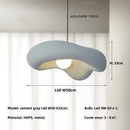 Ljojo LED Chandelier: Modern Japanese Style Loft Suspension Light Fixtures