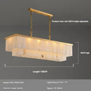 Luxury Marble Pendant Lamp | Modern Chinese Style Living Room Ceiling Light | Ljojo
