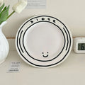 Kawaii Korean Ceramic Plate Cup Set by Ljojo - 5/8 inch Tableware & Decor