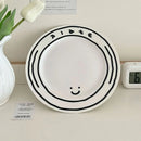 Kawaii Korean Ceramic Plate Cup Set by Ljojo - 5/8 inch Tableware & Decor