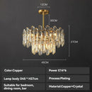 Ljojo Luxury Crystal LED Chandelier for Elegant Interiors